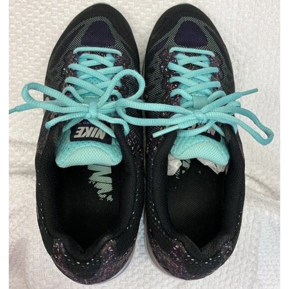 Nike Tailwind 7 Women’s Shoes Size 9 Black & Teal Run Workout - Picture 3 of 7